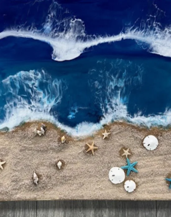 Resin Beach Scene Couples Experiences