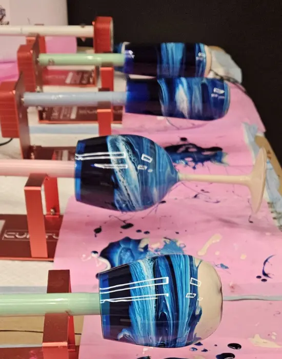 Resin Wine Glasses 1