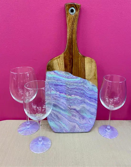 Resin Wine Glasses 2