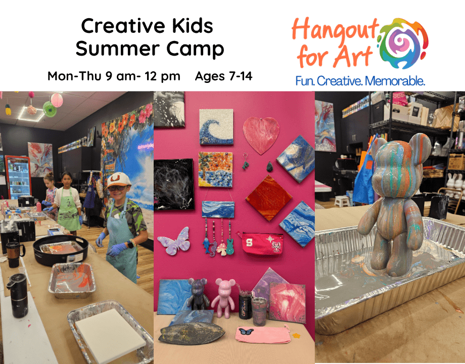 Creative Kids Summer Art Camp at Hangout for Art