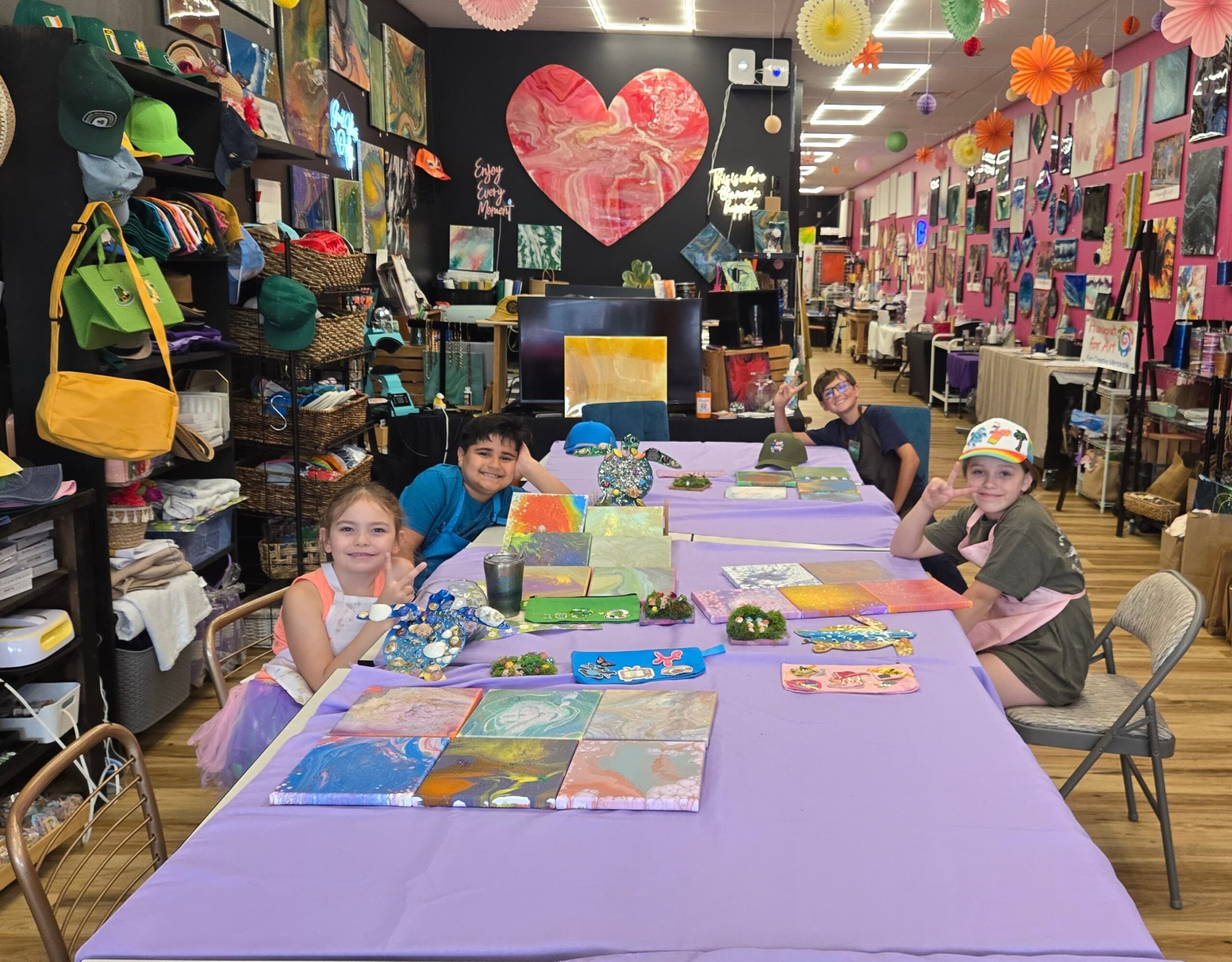 Summer Art Camp at Hangout for Art